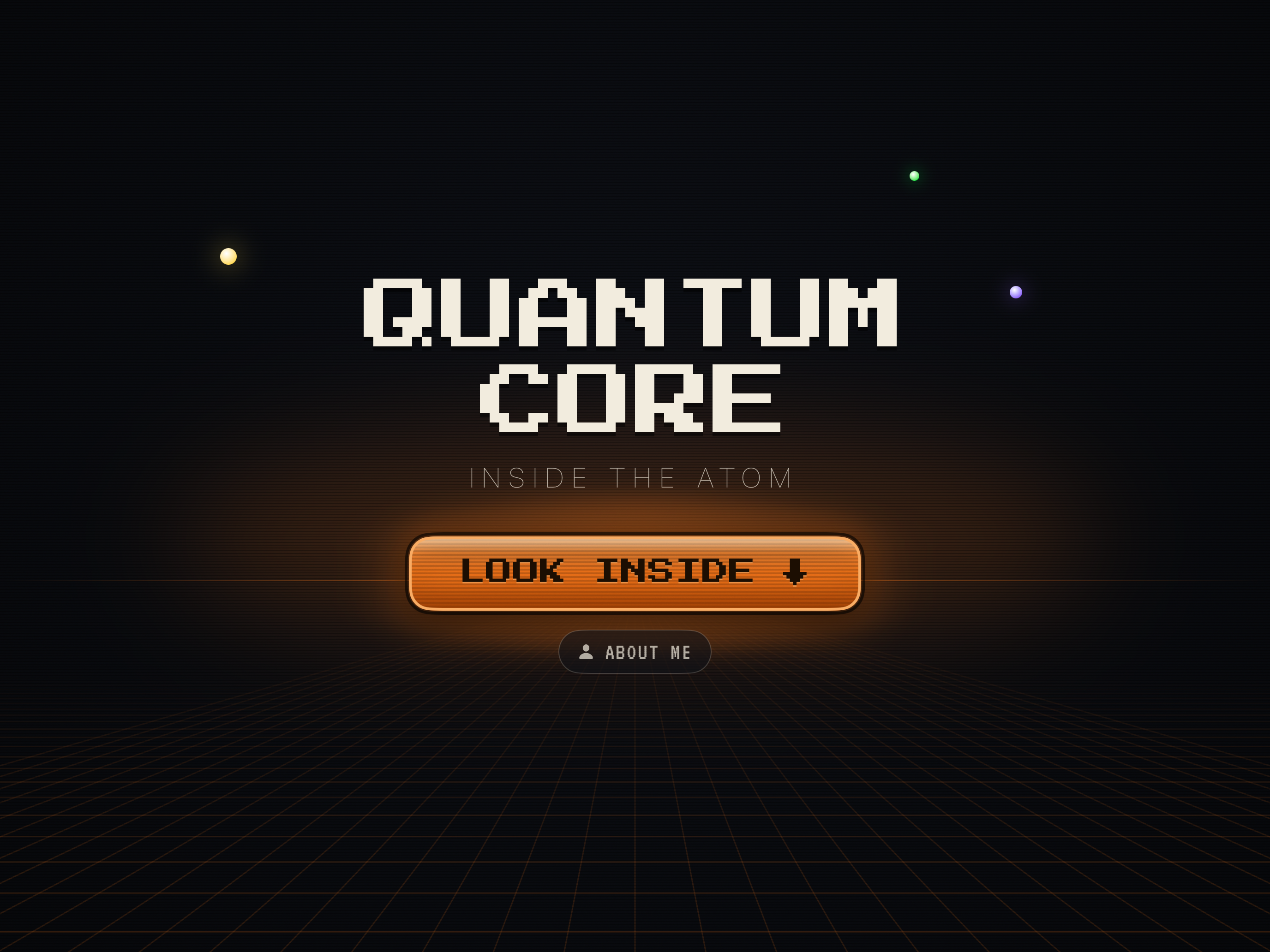 Quantum Core title screen
